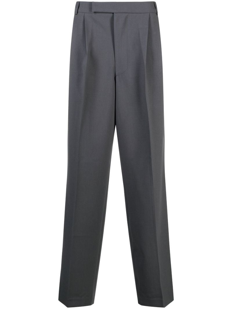 Grey Beo Straight-leg Trousers