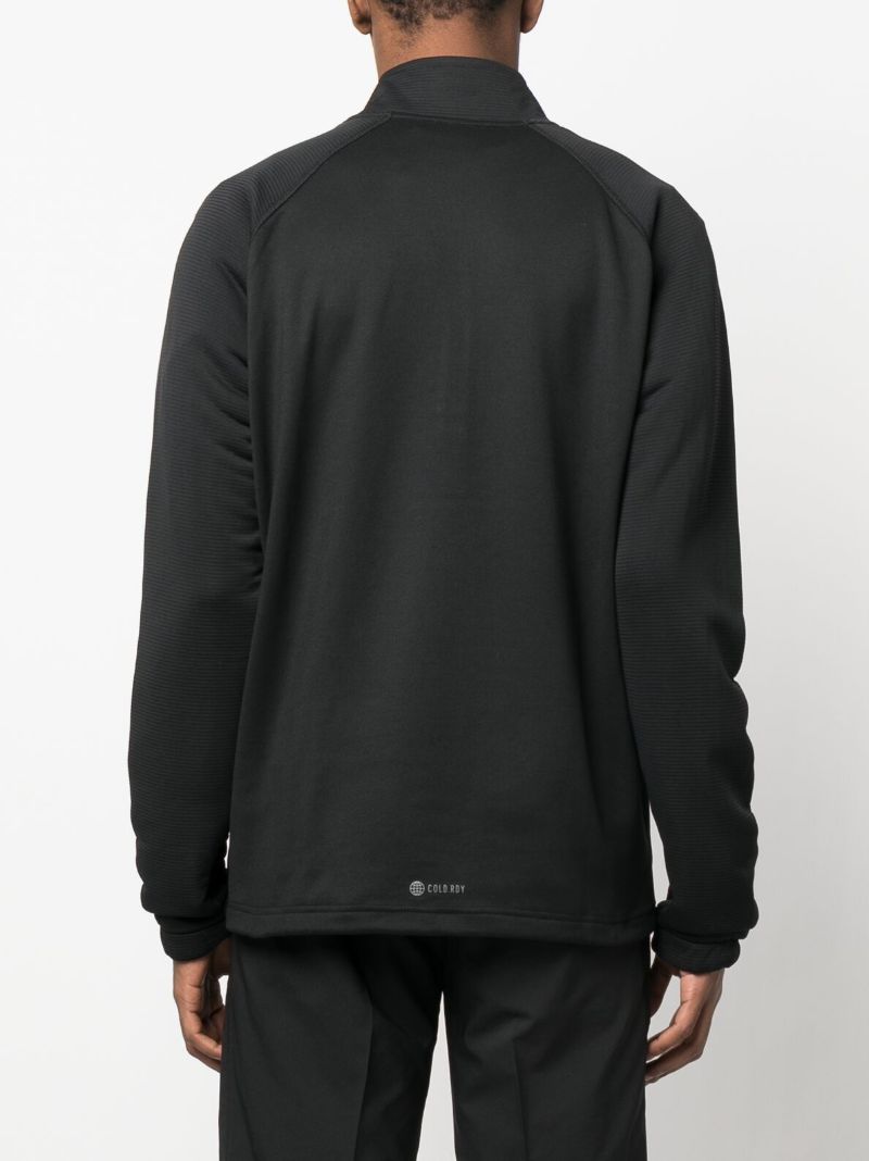 Black Zip-up Sweatshirt