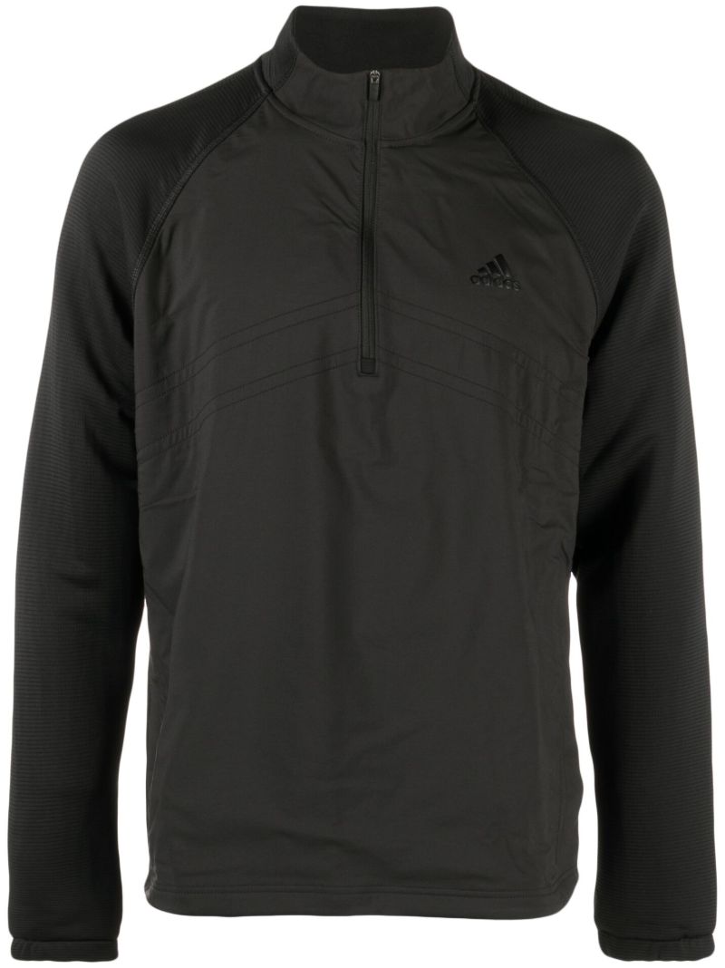 Black Zip-up Sweatshirt