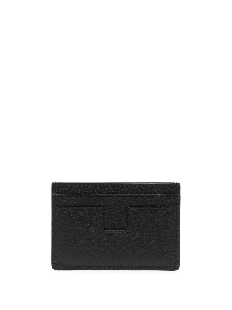 Black Tf Leather Cardholder