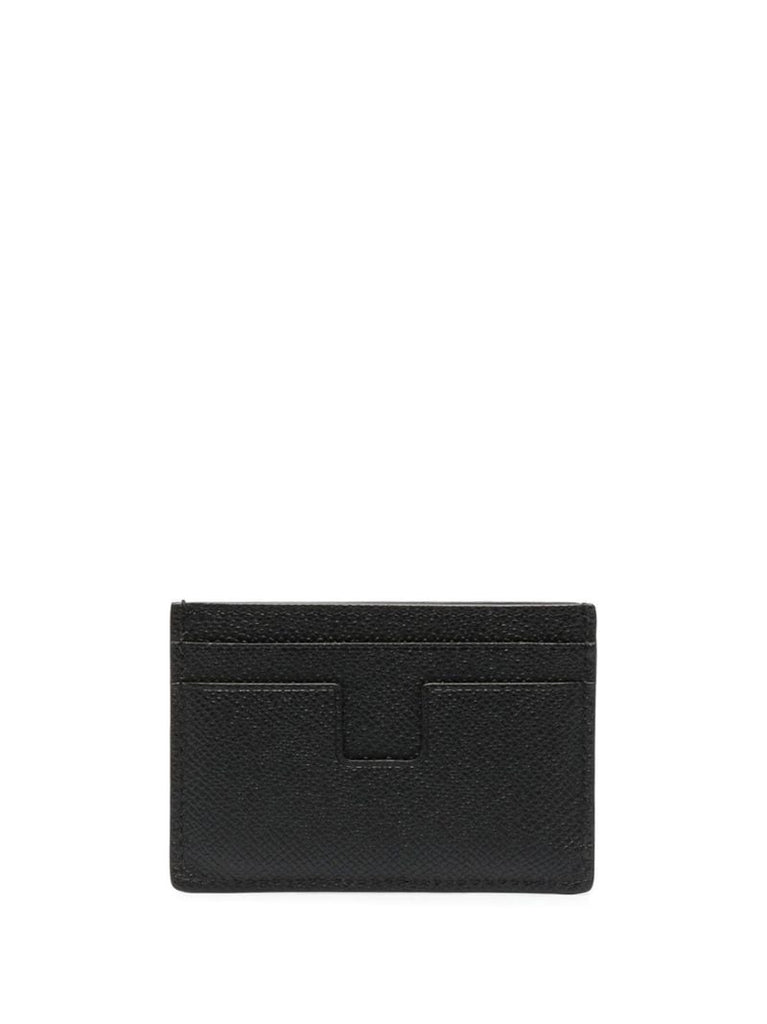 Black Tf Leather Cardholder