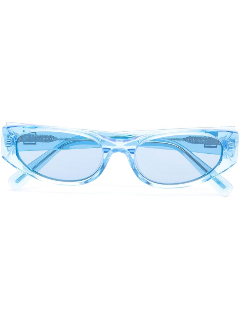 Blue Rodeo Round-frame Sunglasses