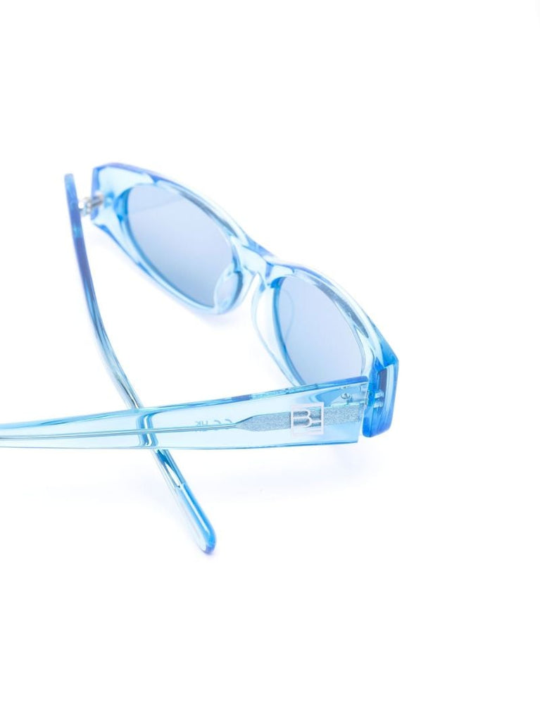 Blue Rodeo Round-frame Sunglasses