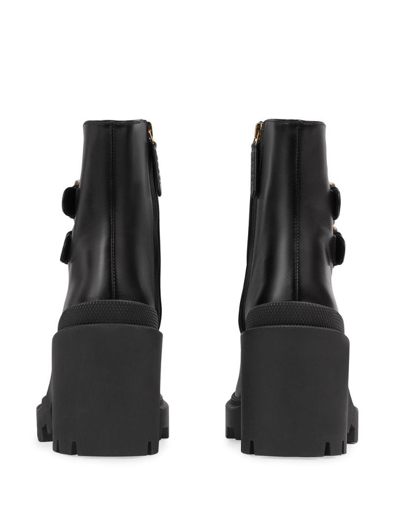 Black Gg Supreme Ankle Boots