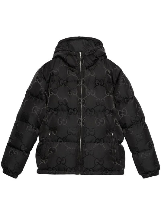 Black Jumbo Gg Canvas Jacket