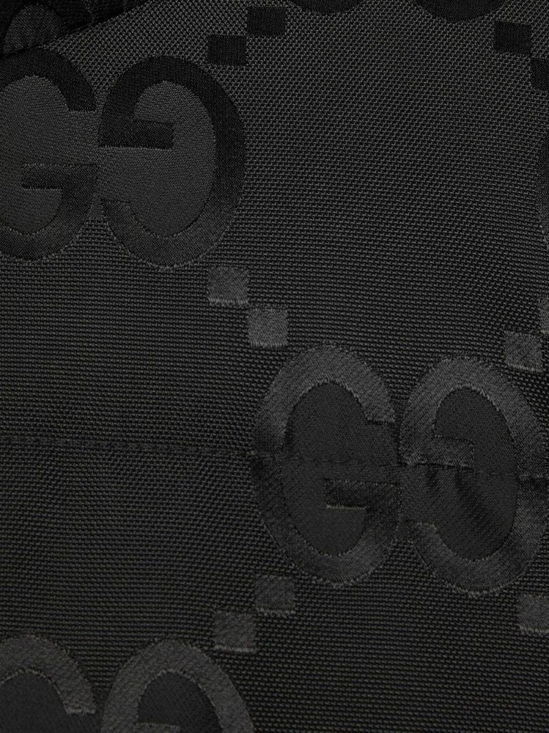 Black Jumbo Gg Canvas Jacket