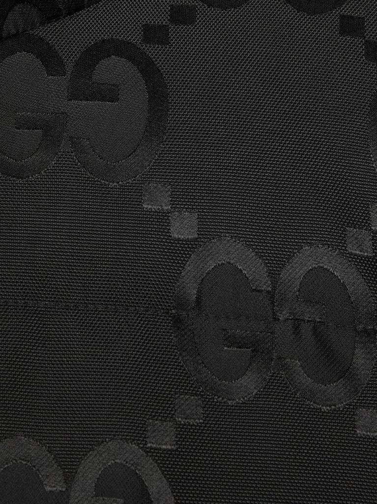 Black Jumbo Gg Canvas Jacket