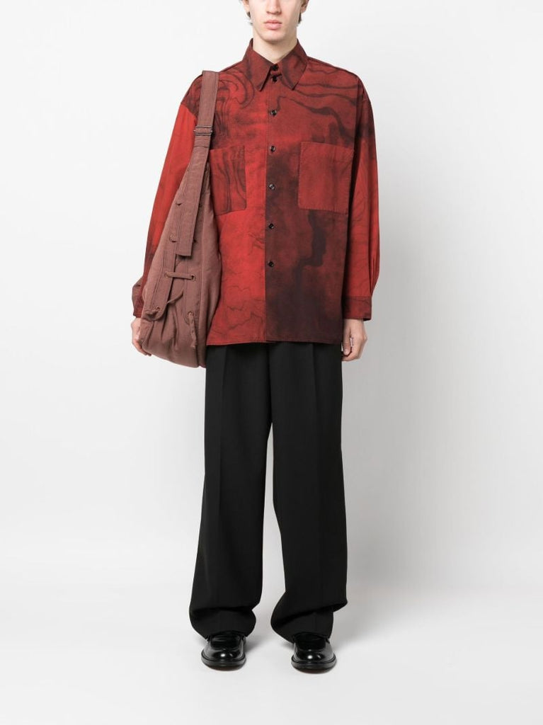 Black Beo Straight-leg Trousers