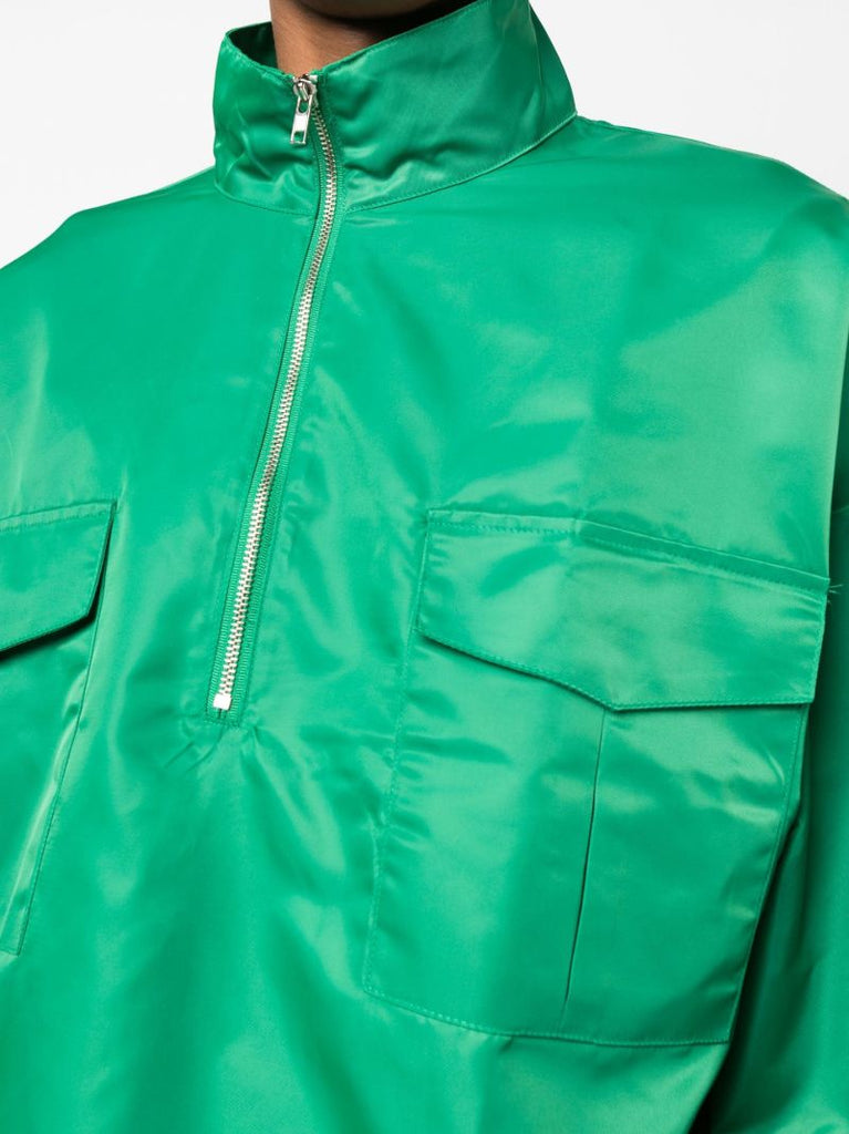 Green Kevin Oversized Anorak Jacket