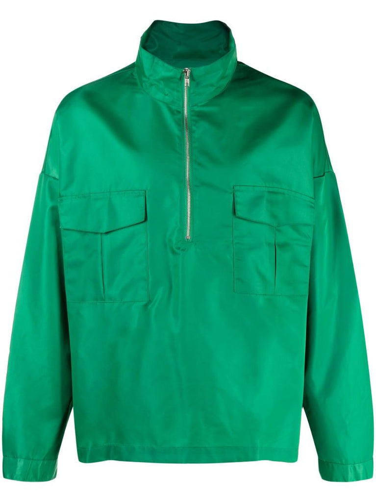 Green Kevin Oversized Anorak Jacket