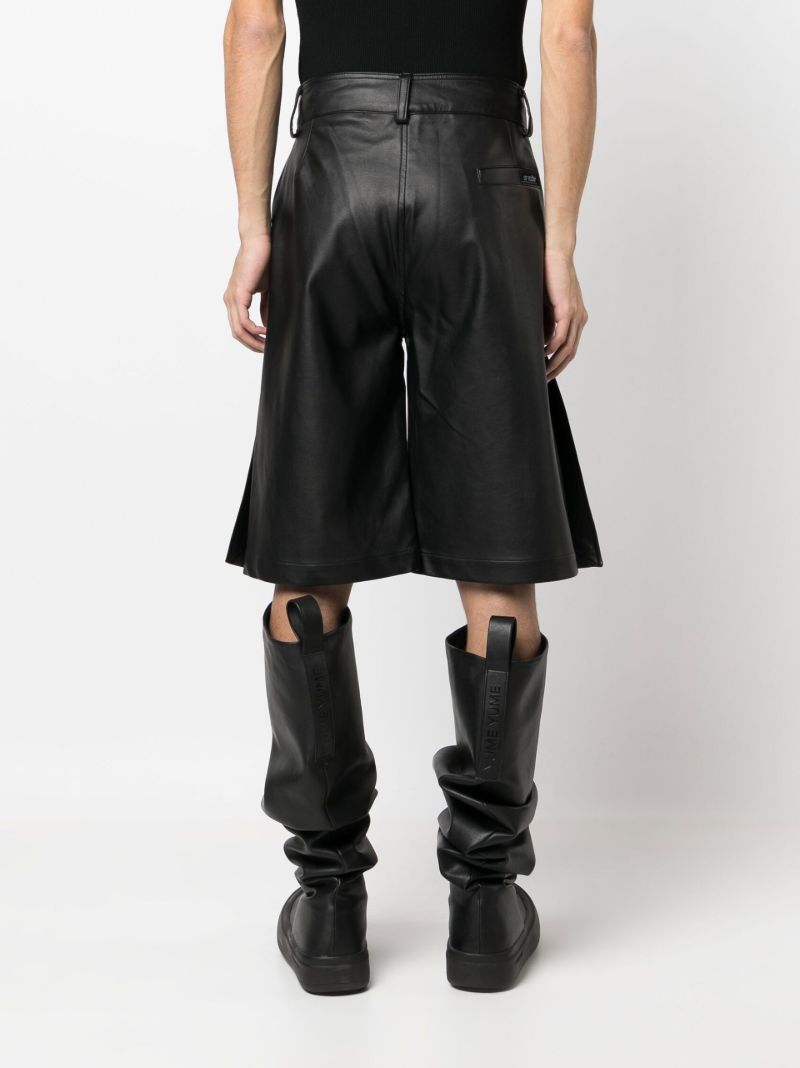 Black A-line Shorts