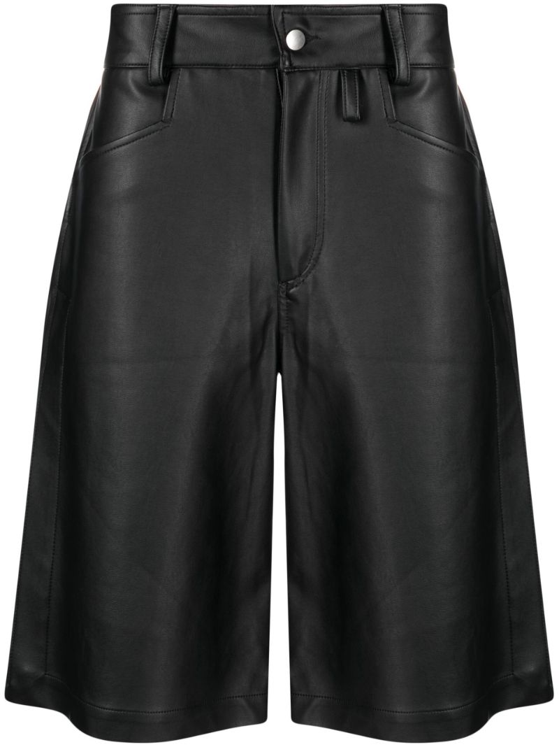 Black A-line Shorts