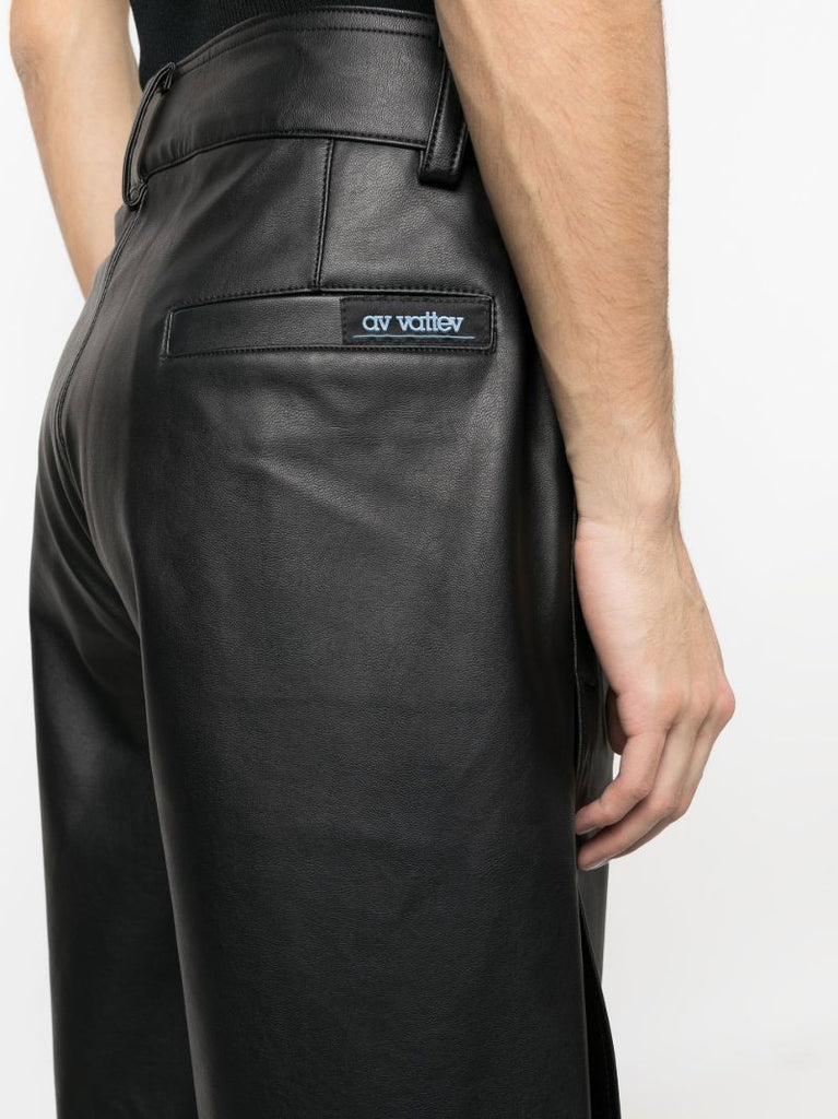 Black A-line Shorts