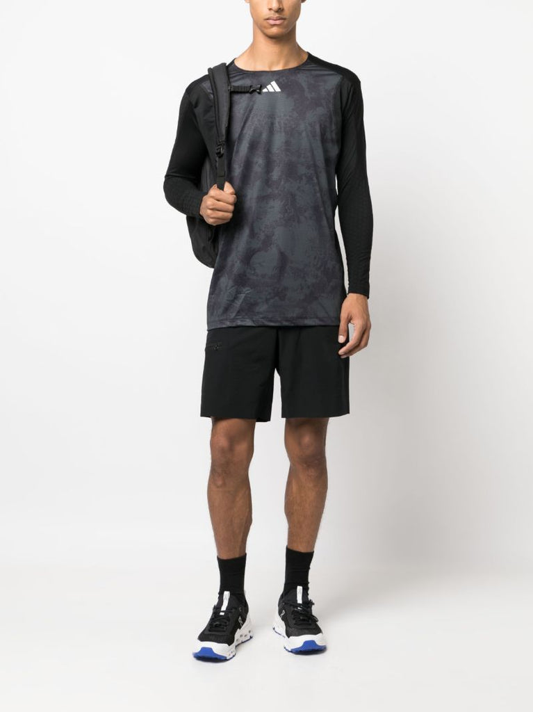 Black Paris Long-sleeve T-shirt