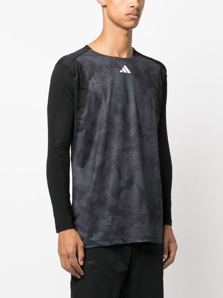 Black Paris Long-sleeve T-shirt
