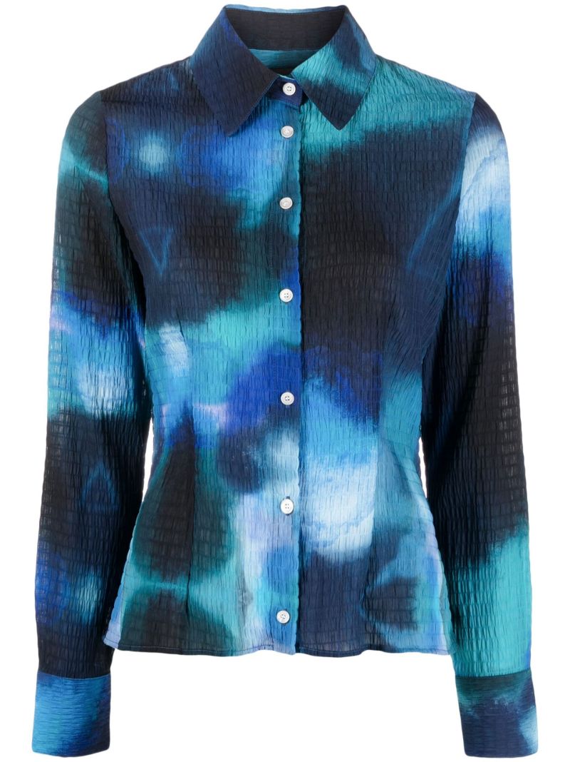 Blue Koro Long Sleeve Shirt