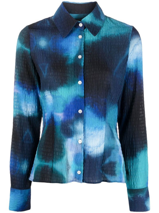Blue Koro Long Sleeve Shirt