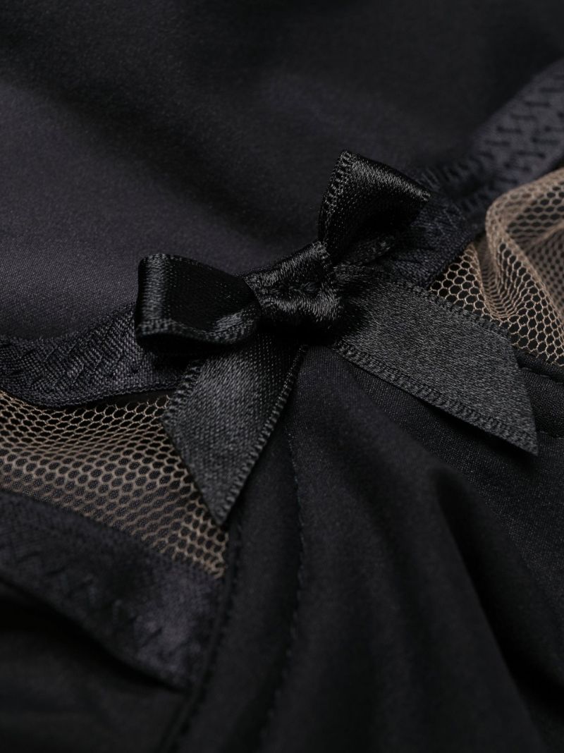 Black Joan Sheer Bodysuit