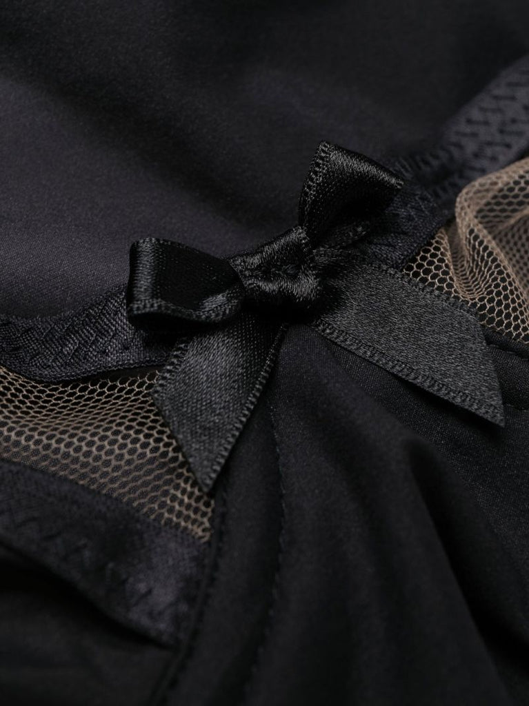 Black Joan Sheer Bodysuit