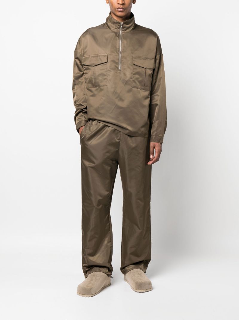 Brown Kevin Oversized Anorak Jacket