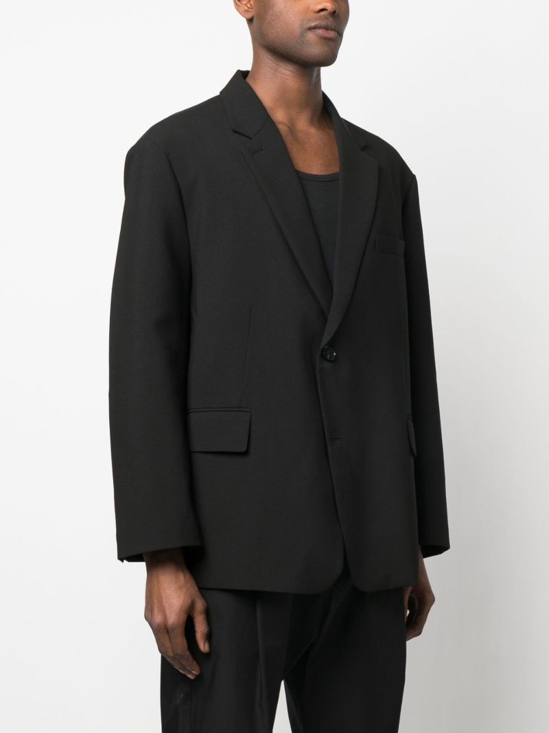 Black Beo Single-breasted Blazer