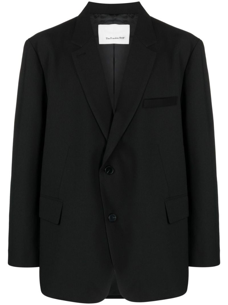 Black Beo Single-breasted Blazer
