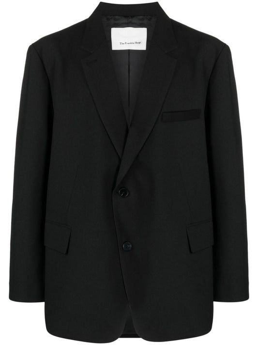 Black Beo Single-breasted Blazer