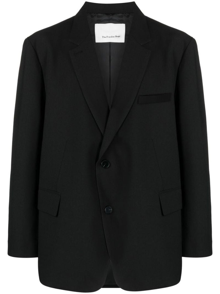 Black Beo Single-breasted Blazer
