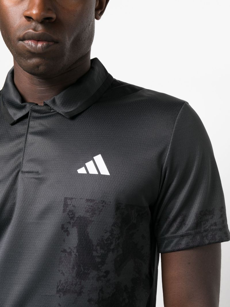 Grey Freelift Polo Shirt