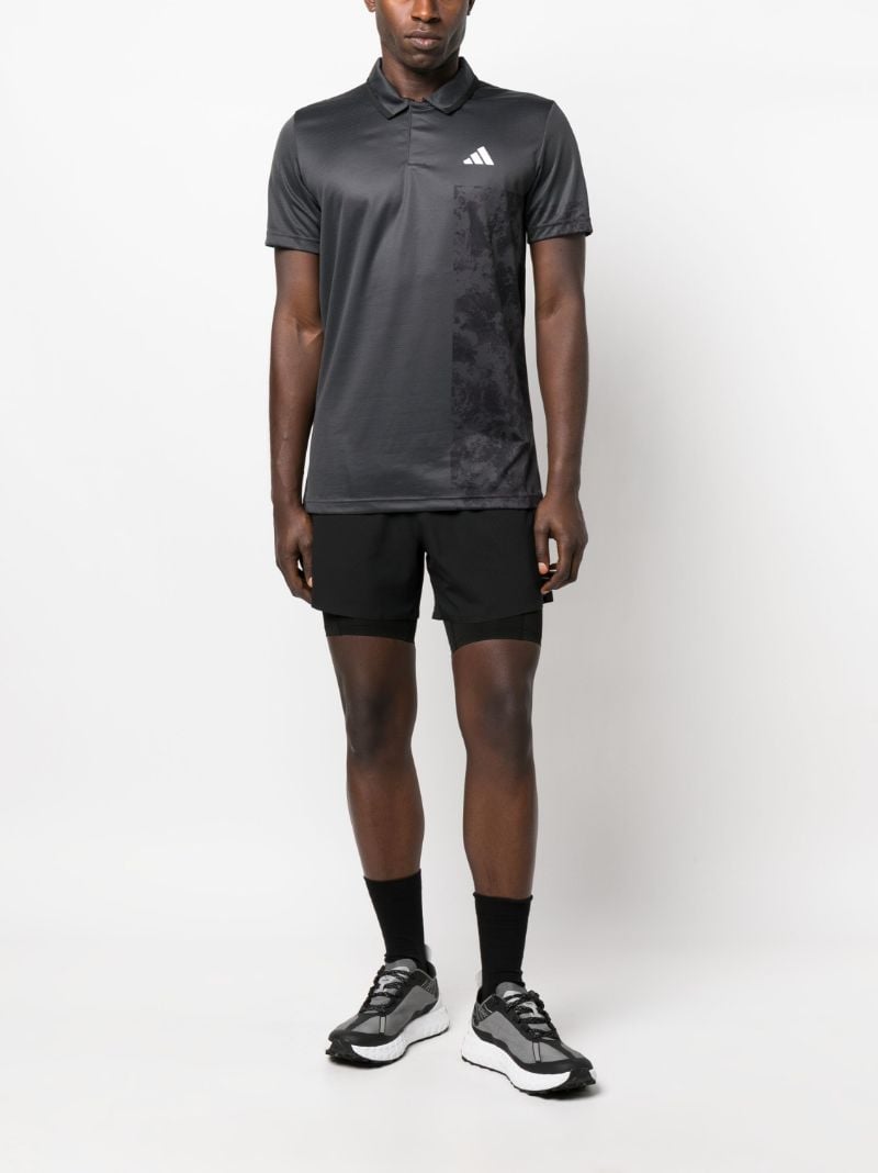 Grey Freelift Polo Shirt
