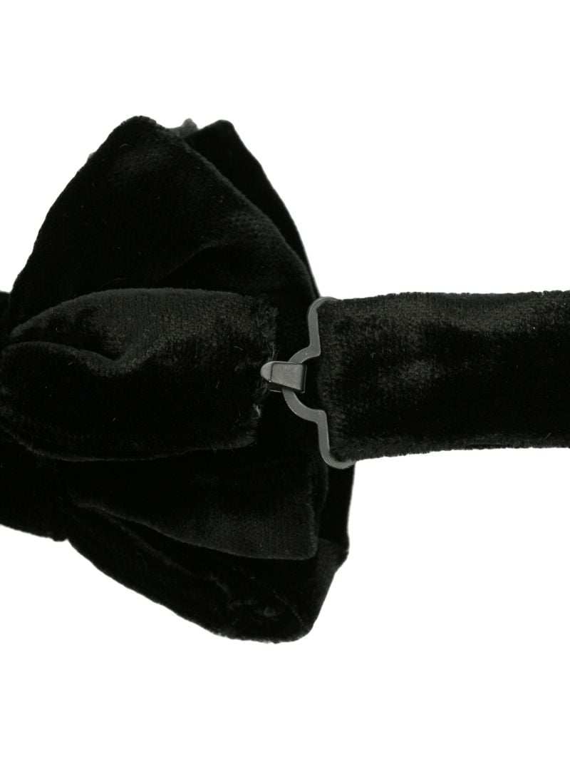 Black Velvet Bow Tie