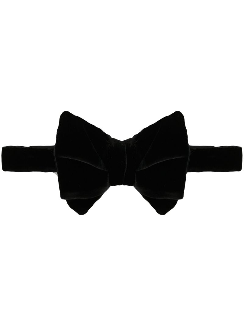 Black Velvet Bow Tie