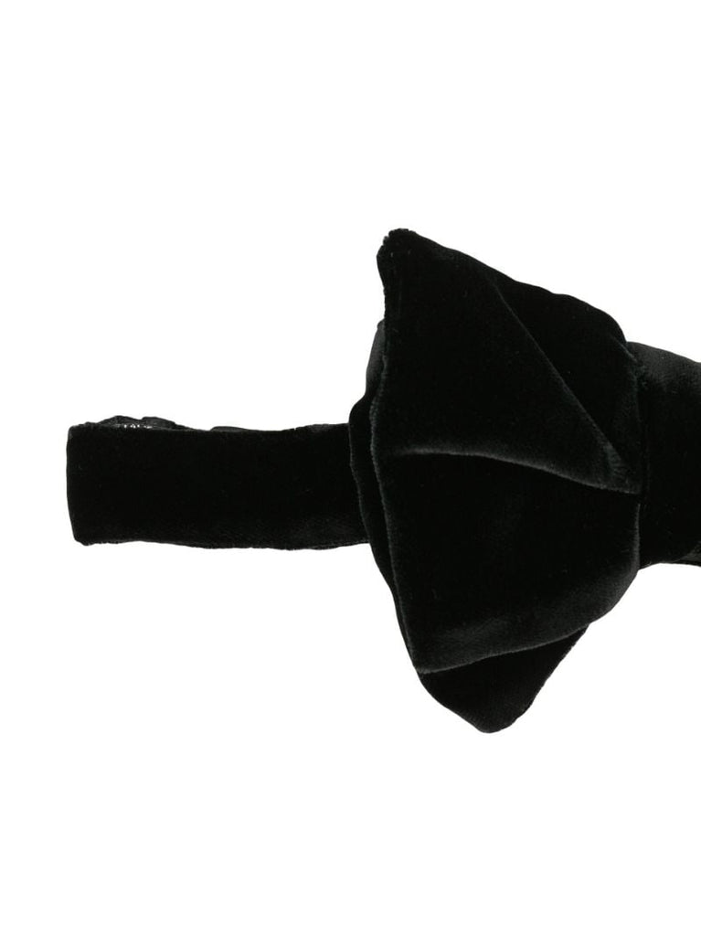 Black Velvet Bow Tie