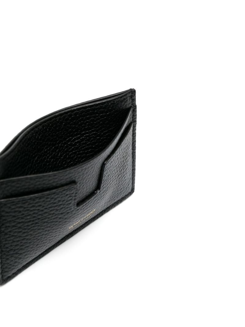 Black Leather Card Holder