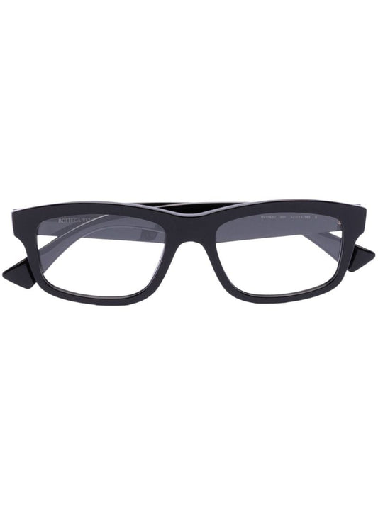 Black Rectangle Optical Glasses