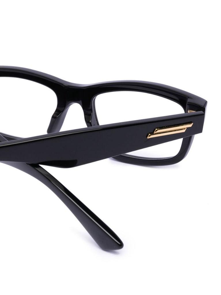 Black Rectangle Optical Glasses
