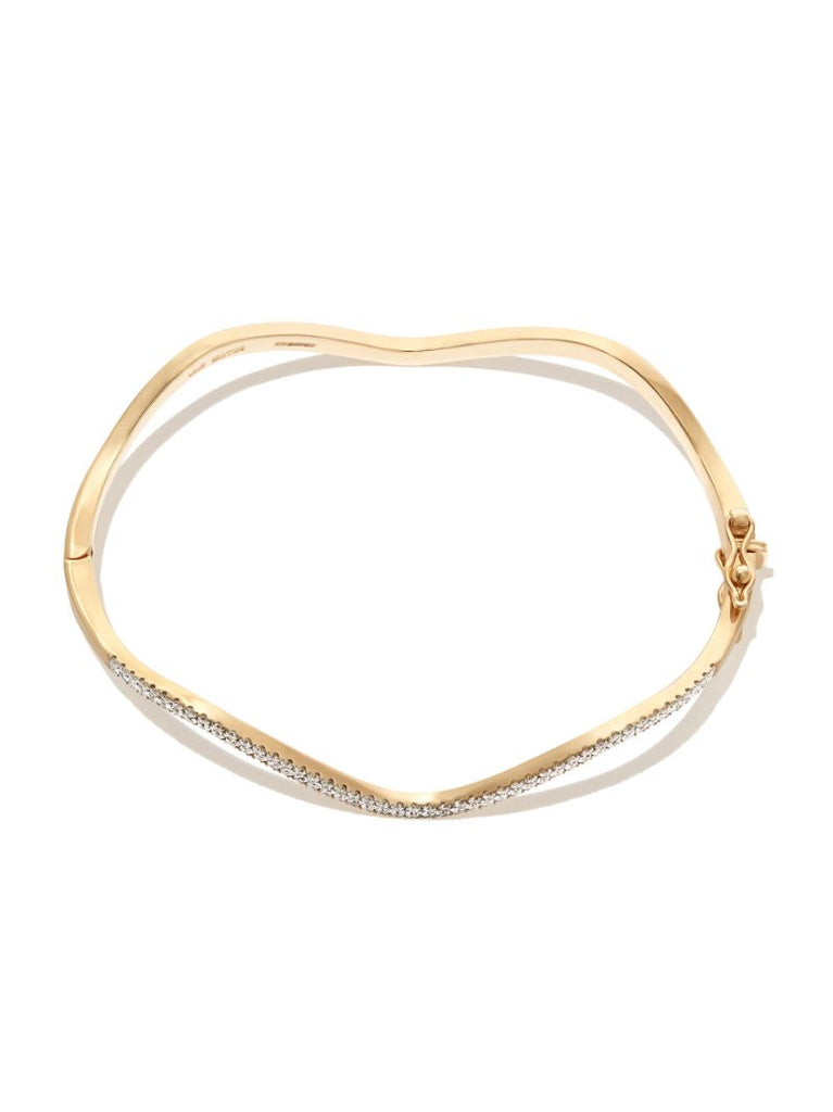 14k Yellow Gold Diamond Bracelet