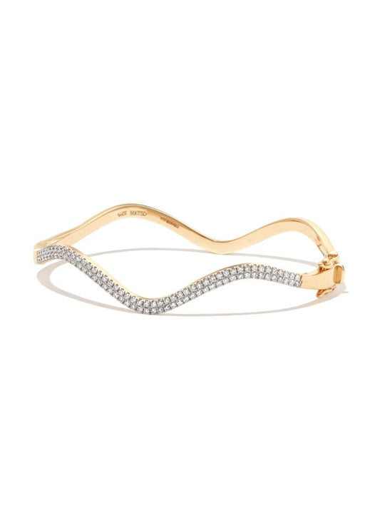 14k Yellow Gold Diamond Bracelet