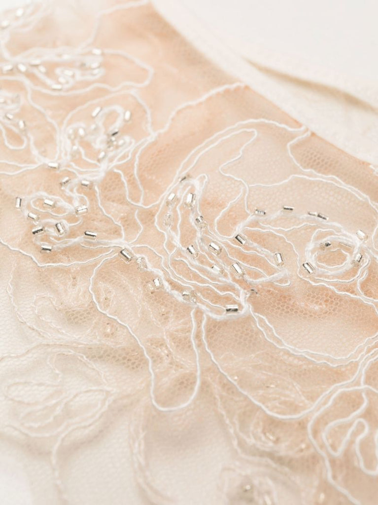 Neutral Lindie Lace Briefs