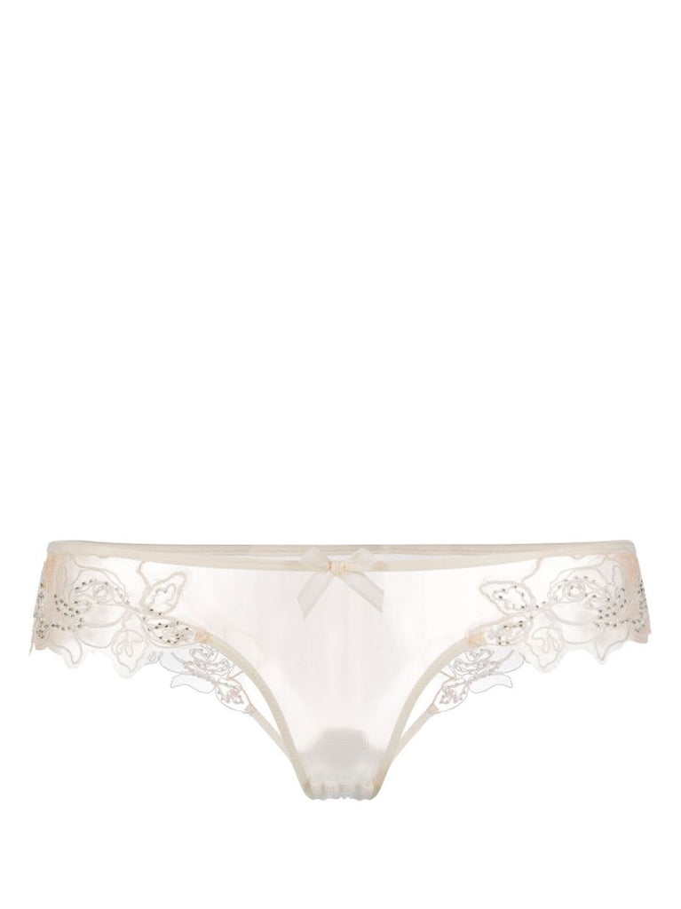 Neutral Lindie Lace Briefs
