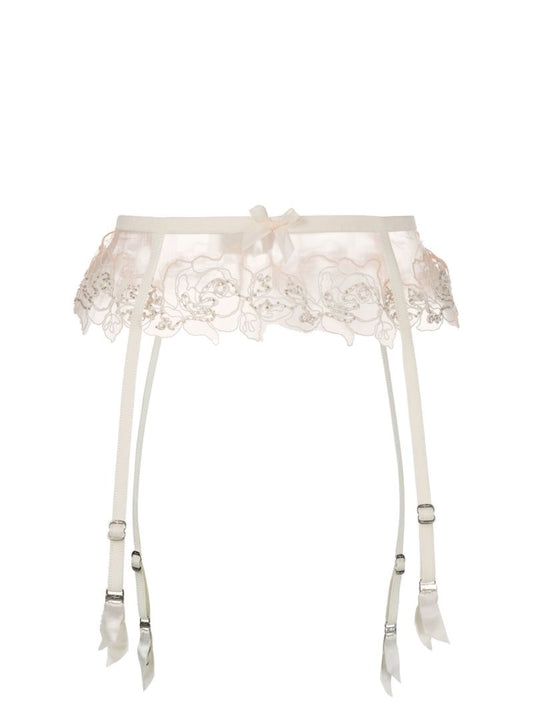 Neutral Lindie Lace Suspenders