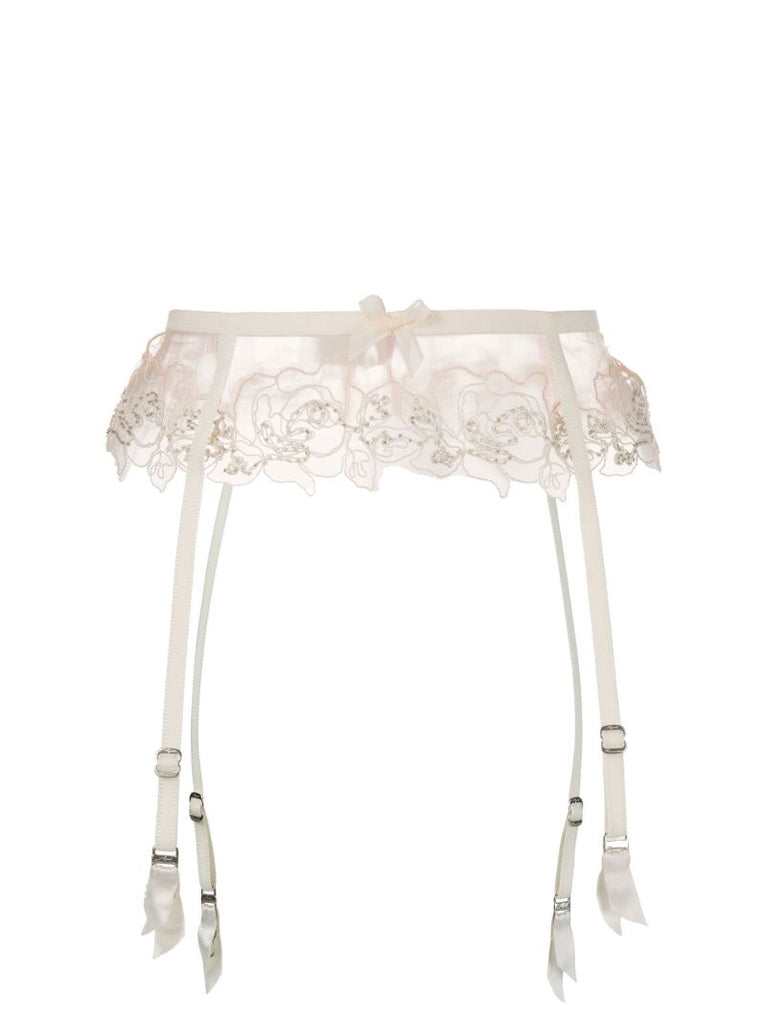 Neutral Lindie Lace Suspenders