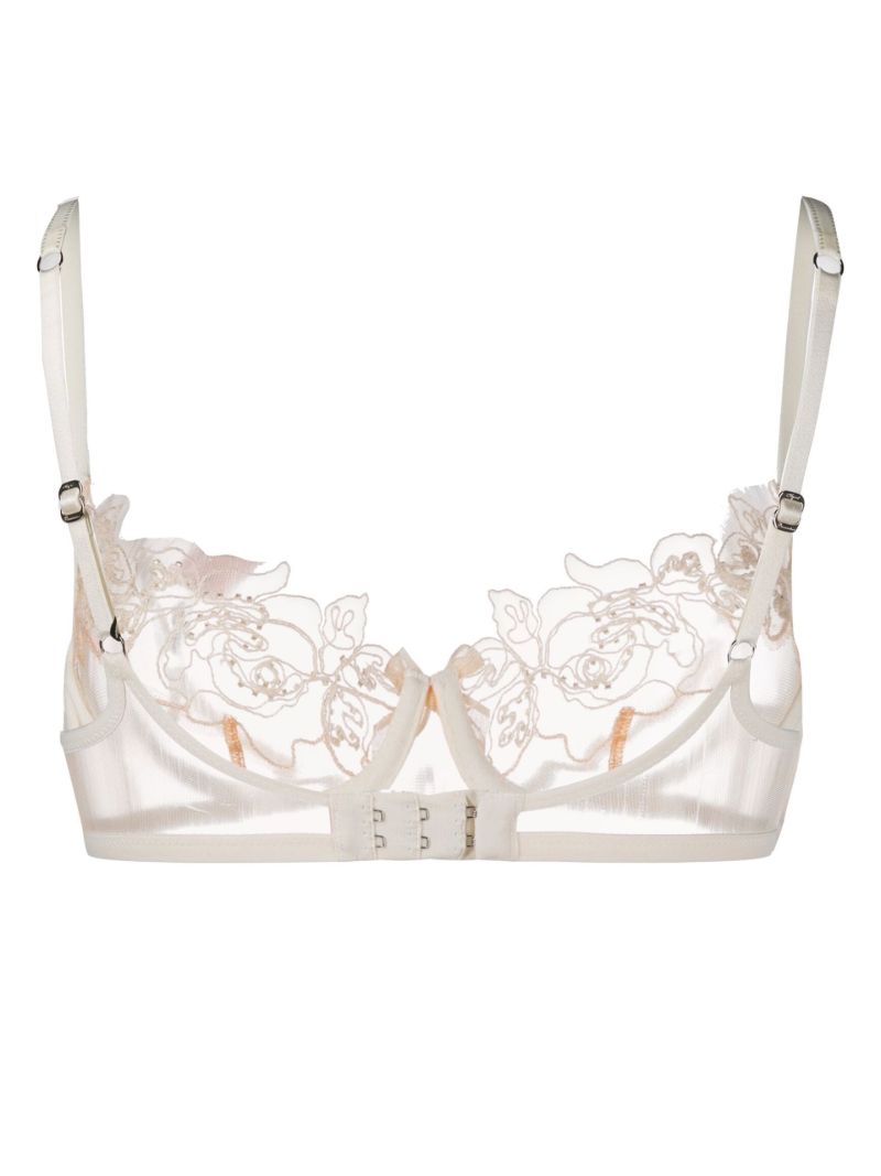 Neutral Lindie Lace Bra