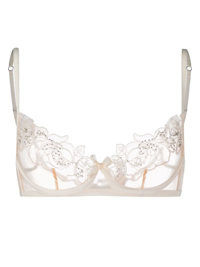 Neutral Lindie Lace Bra