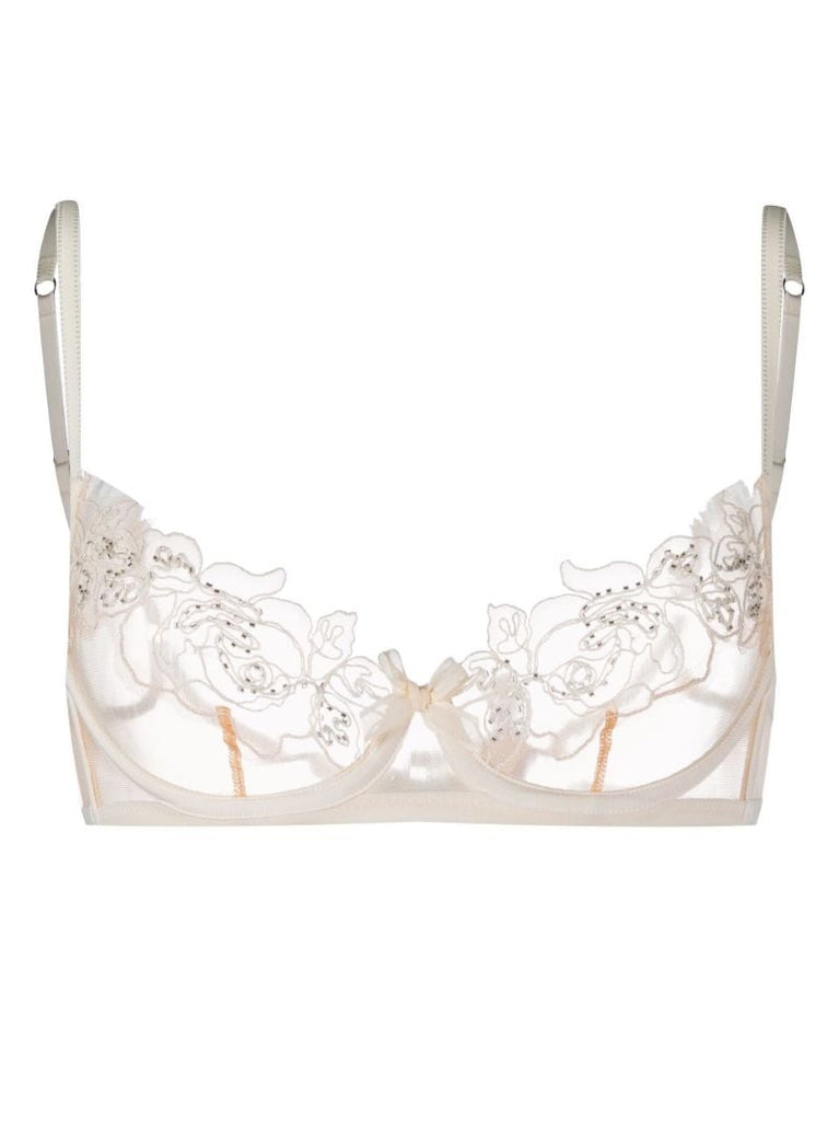 Neutral Lindie Lace Bra