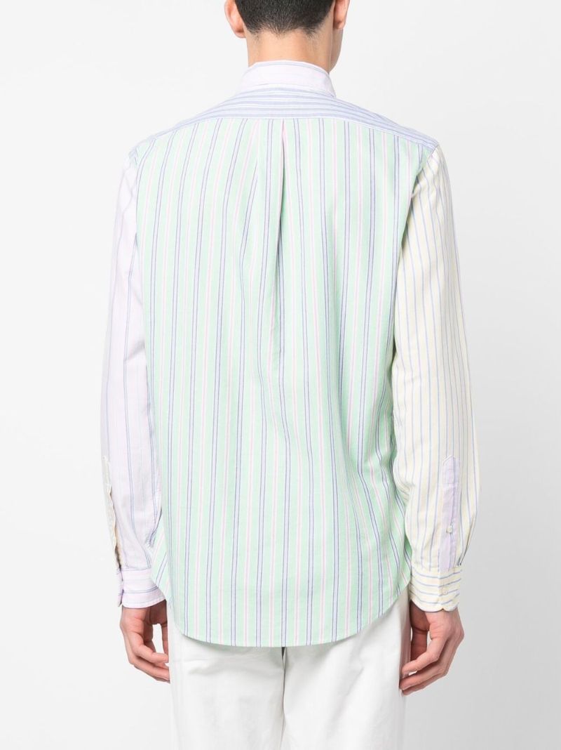 Blue Striped Oxford Shirt