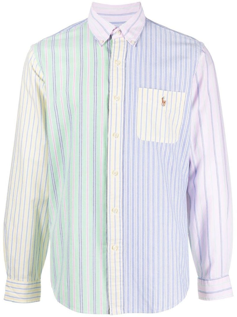 Blue Striped Oxford Shirt