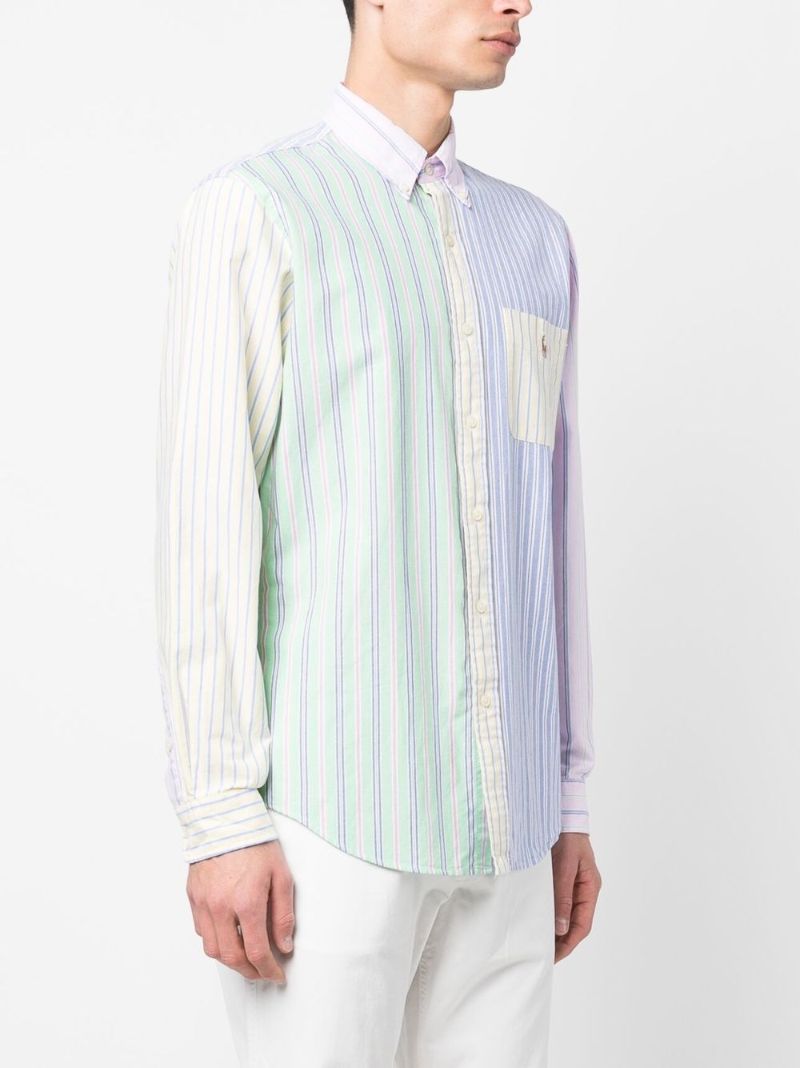 Blue Striped Oxford Shirt