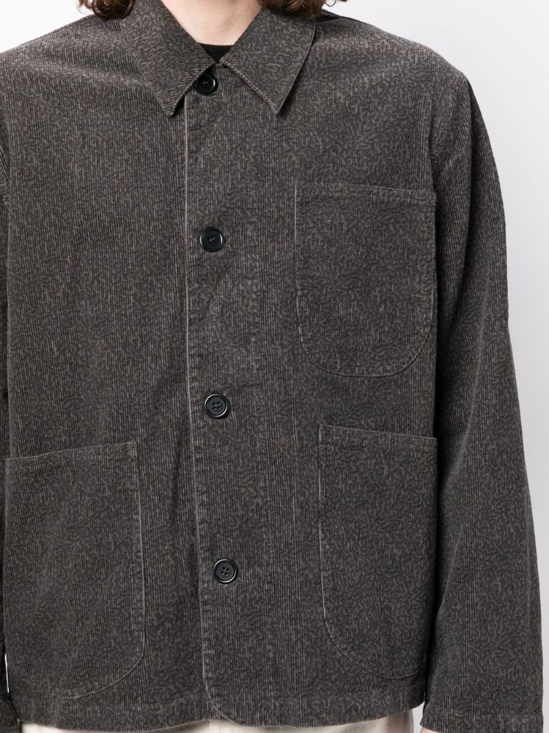 Grey Labour Coral Print Corduroy Jacket