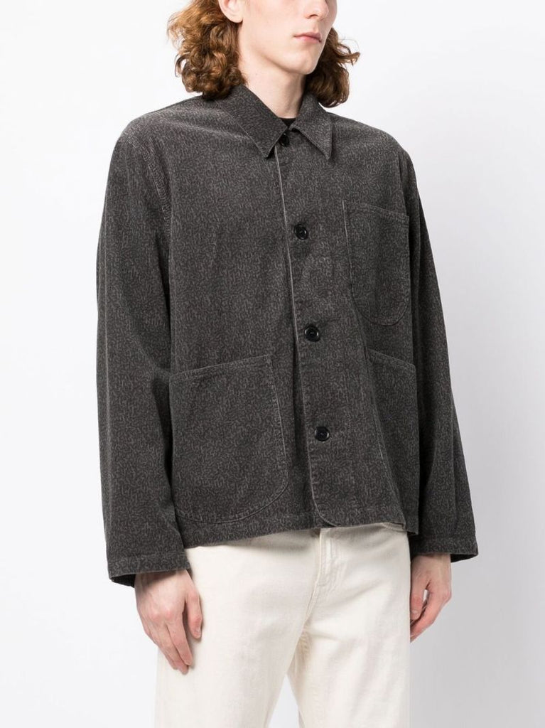 Grey Labour Coral Print Corduroy Jacket